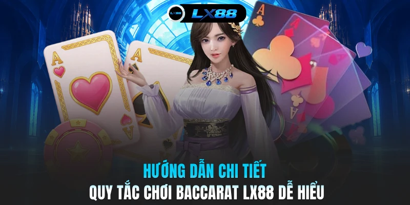 Hướng dẫn chi tiết quy tắc chơi Baccarat LX88 dễ hiểu